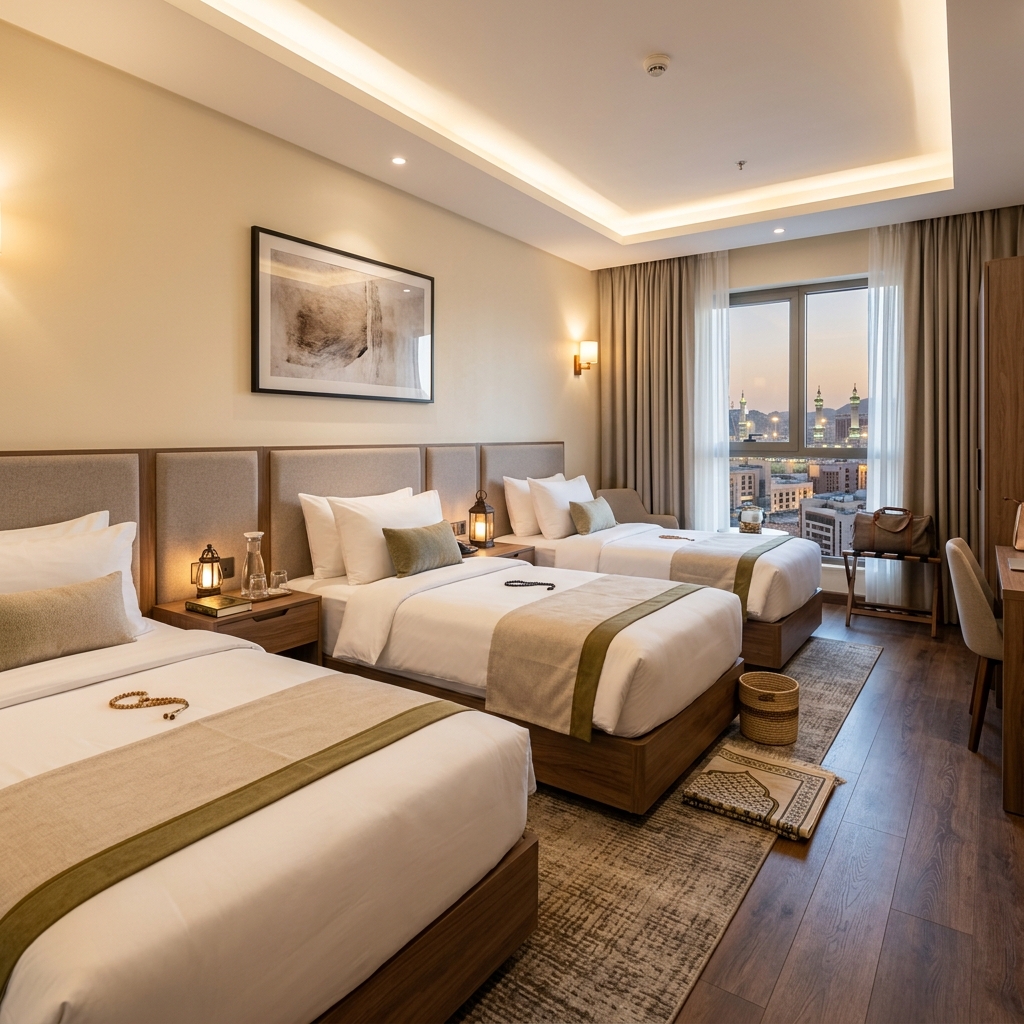 Triple occupancy AC room for 3 persons at Shri Mahakaleshwar Bhakta Niwas